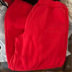 Crimson Sweatpants